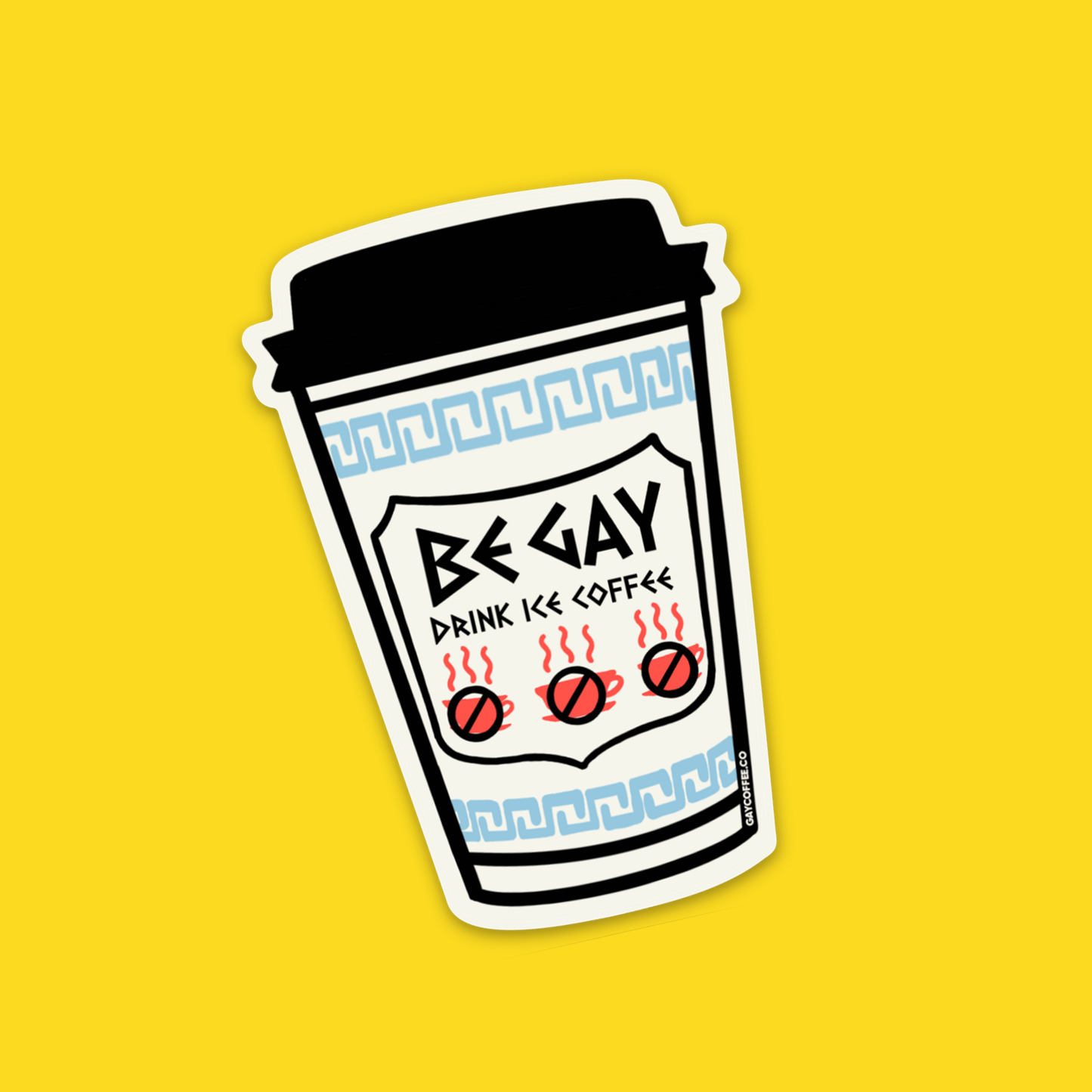 Gay Coffee Sticker Pack